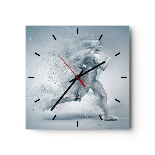 Falióra, Óra - Kristálytiszta energia - 40x40 cm