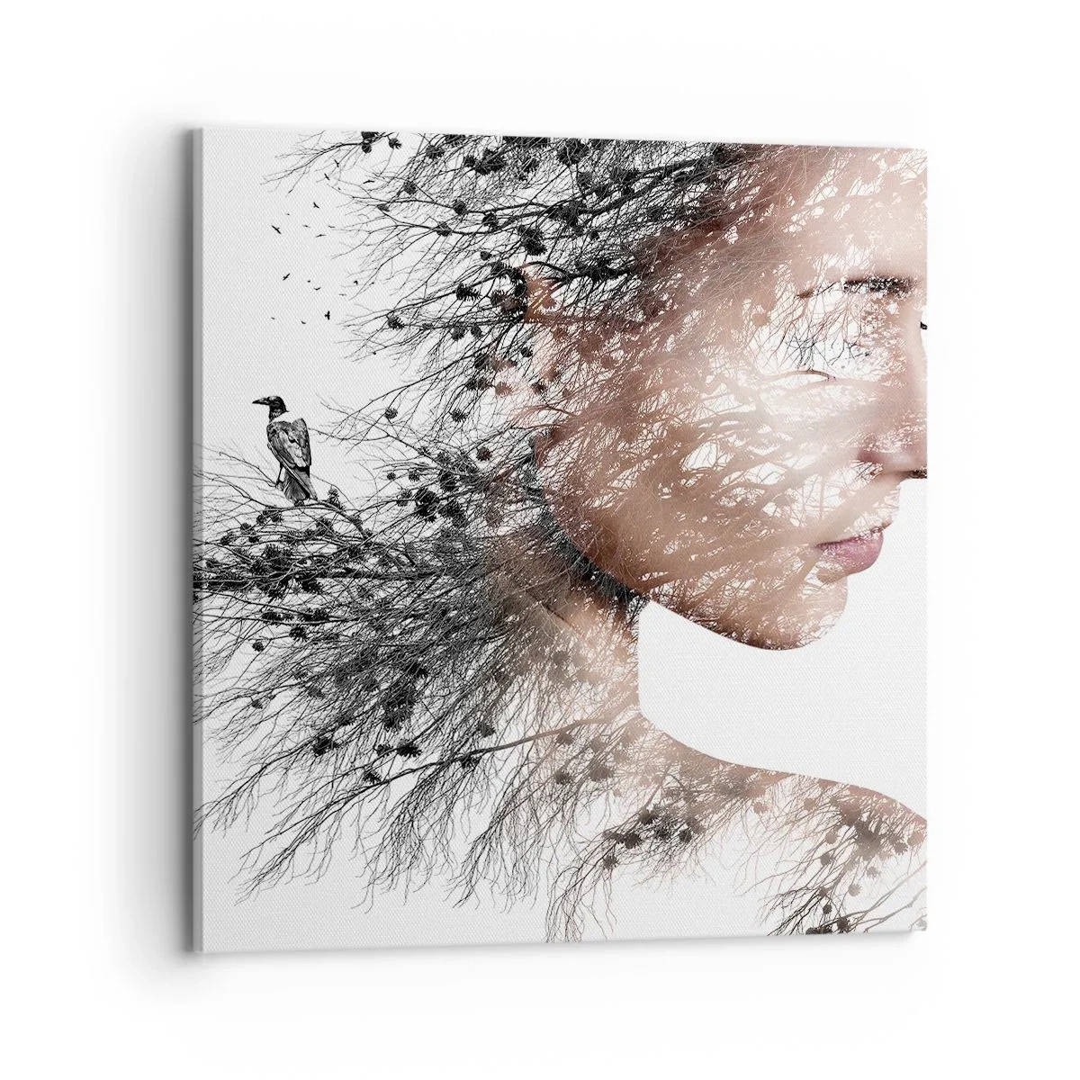 Vászonkép - Az erdő szelleme - 70x70 cm