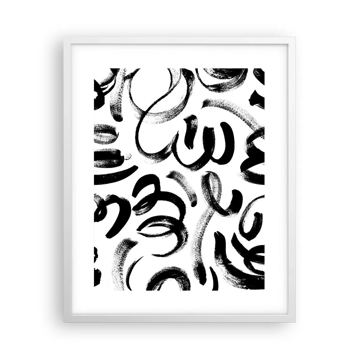 Poszter fekete keretben - Feketén-fehéren - 40x50 cm