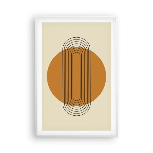Poszter fekete keretben - Tökéletes terv - 61x91 cm