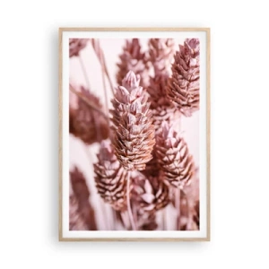 Poszter világos tölgy keretben - Látszólag feltűnő - 70x100 cm