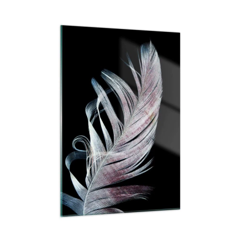 Üveg kép - Gondolj az érintésre - 50x70 cm