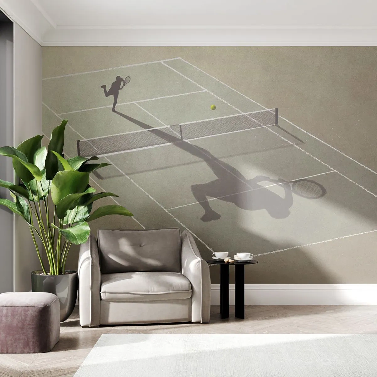 Fotótapéta Standard Eco - Önmagumk legyőzése - Tenisz, Bíróságok, Sport - 250x175 cm