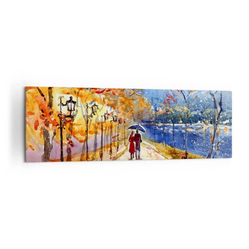 Vászonkép - Együtt az idő határáig - 160x50 cm