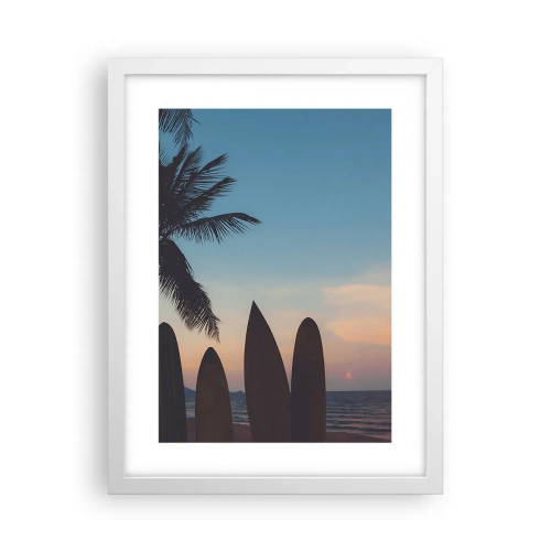 Poszter fekete keretben - Holnap is móká lesz - 30x40 cm