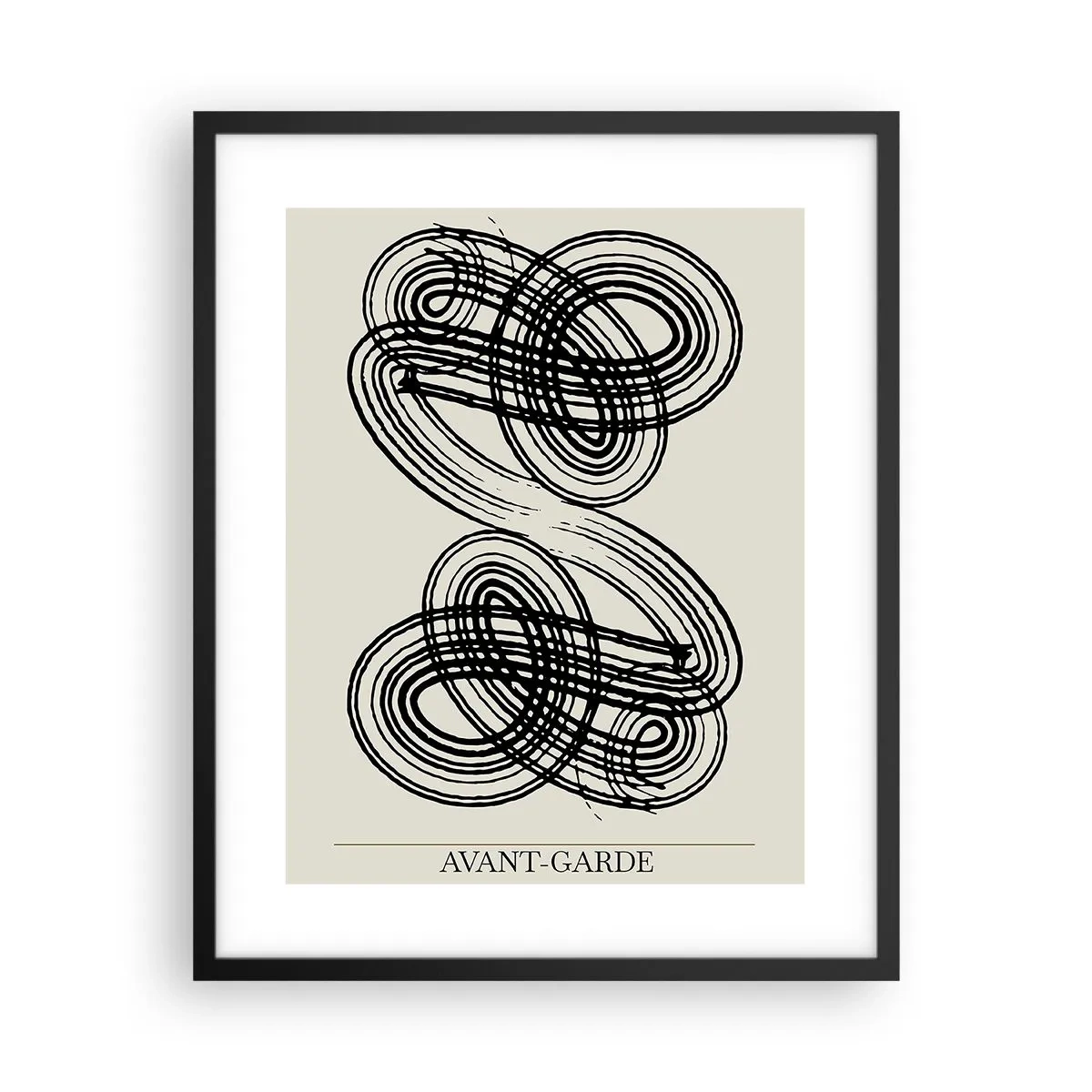 Poszter fehér keretben - Spontán jött ki - 40x50 cm