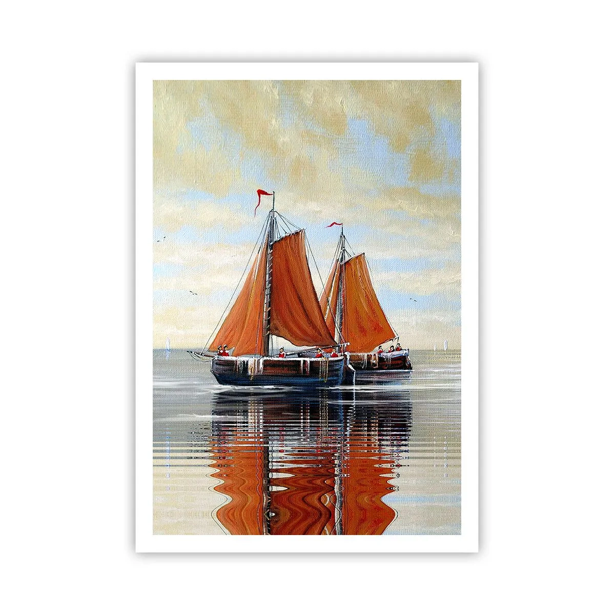 Poszter - Hé, vitorla, tengerész… - 70x100 cm