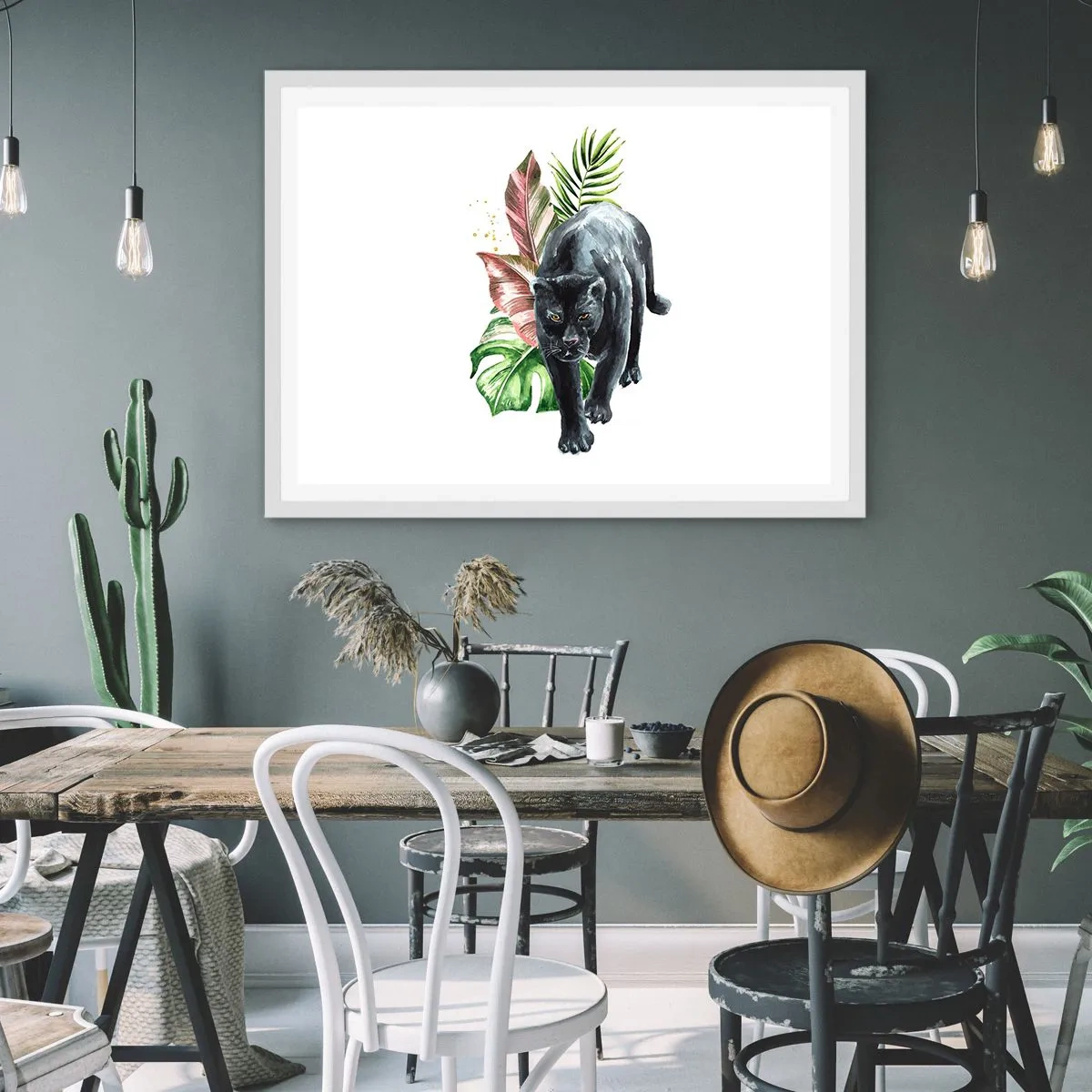 Poszter fekete keretben - A szív vadsága - 70x50 cm