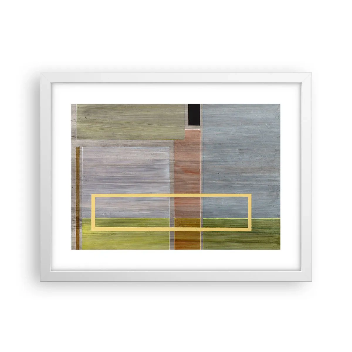 Poszter fekete keretben - Egyszerűen és nyugodtan - 40x30 cm