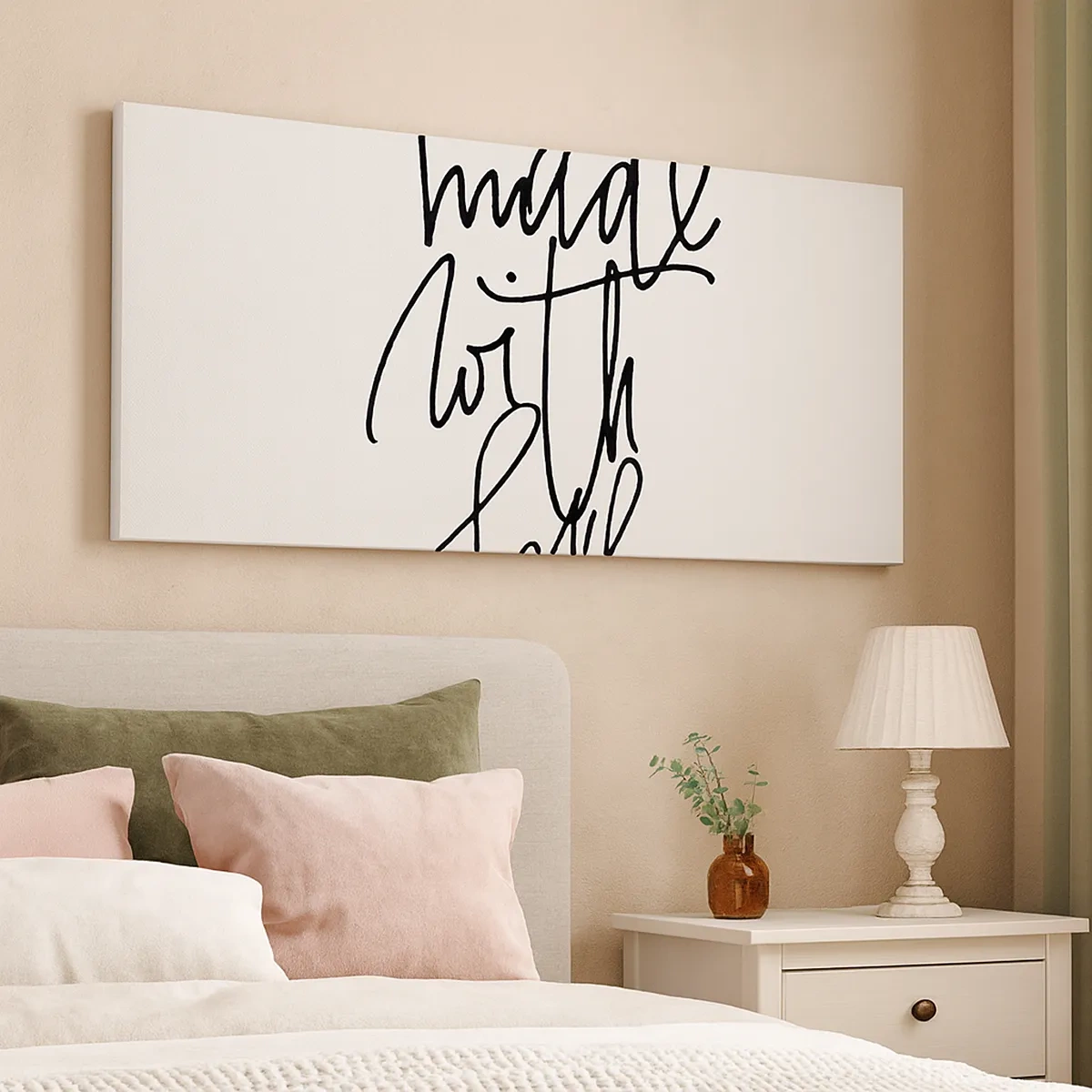 Vászonkép - A legjobb márka - 30x30 cm