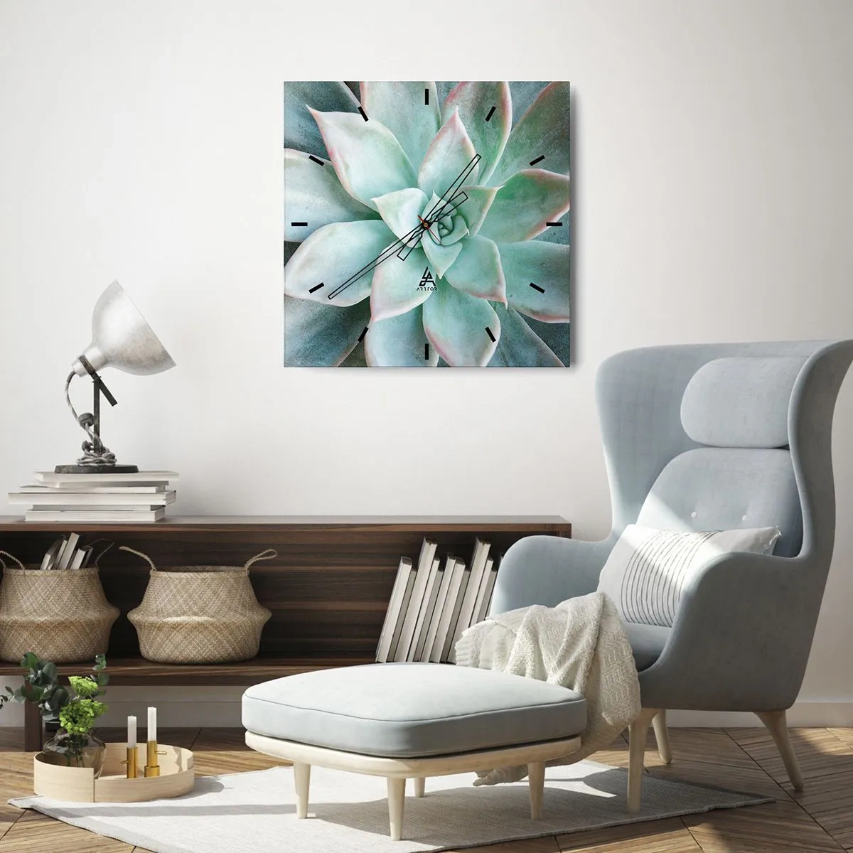 Falióra, Óra - A sivatag szíve - 30x30 cm