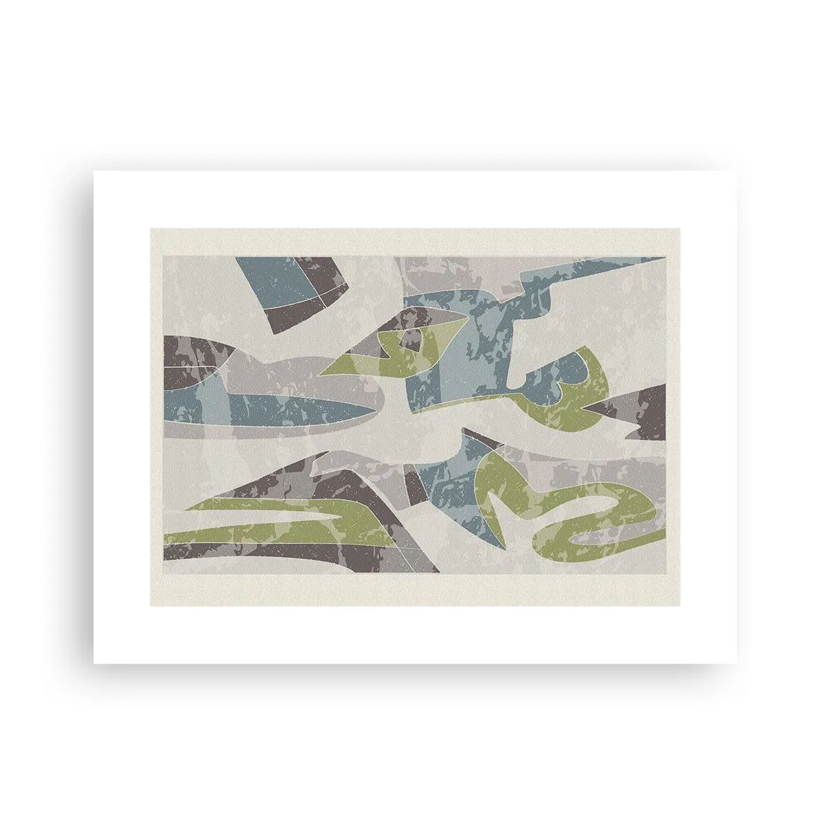 Poszter - Kompozíció üveg mögött - 40x30 cm