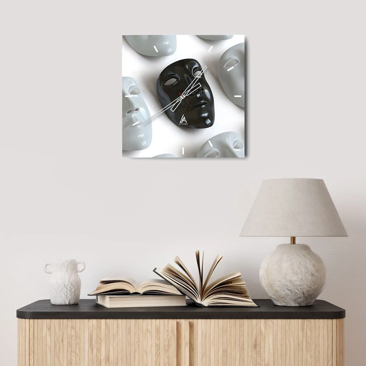 Falióra, Óra - Hogyan lehet kitűnni? - 40x40 cm