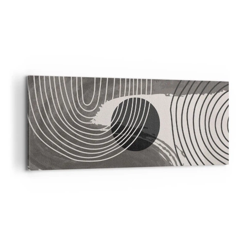 Vászonkép - Az ovális nyer - 100x40 cm