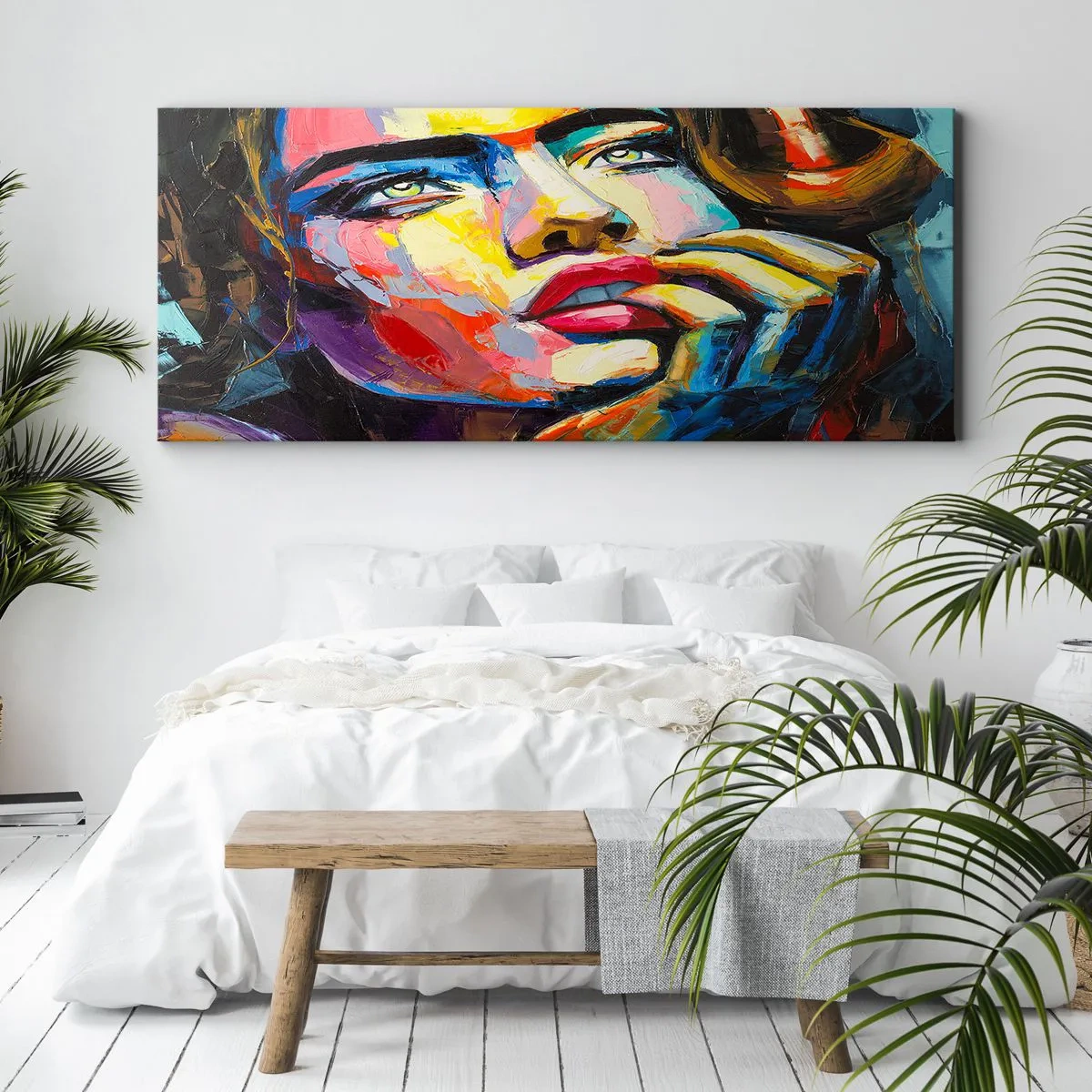 Vászonkép - Az álmok úgy repülnek az égen, mint a madarak - 160x50 cm