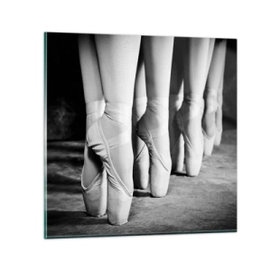 Üveg kép - Együtt, könnyedén - 40x40 cm