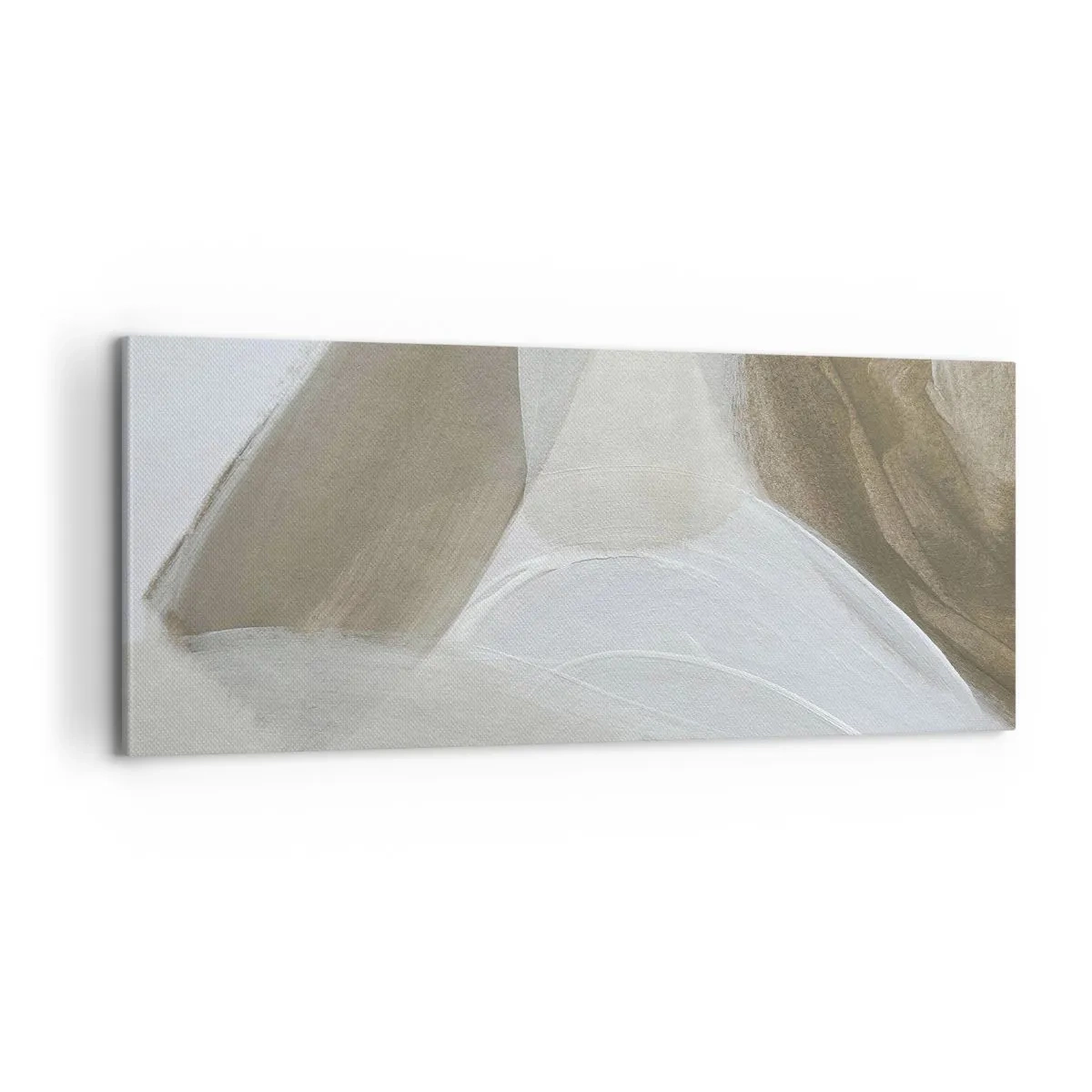 Vászonkép - Fehér hullámai - 100x40 cm