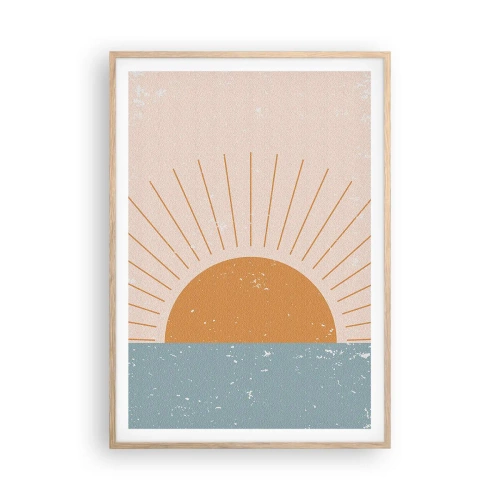 Poszter világos tölgy keretben - Mindennapi csoda - 70x100 cm