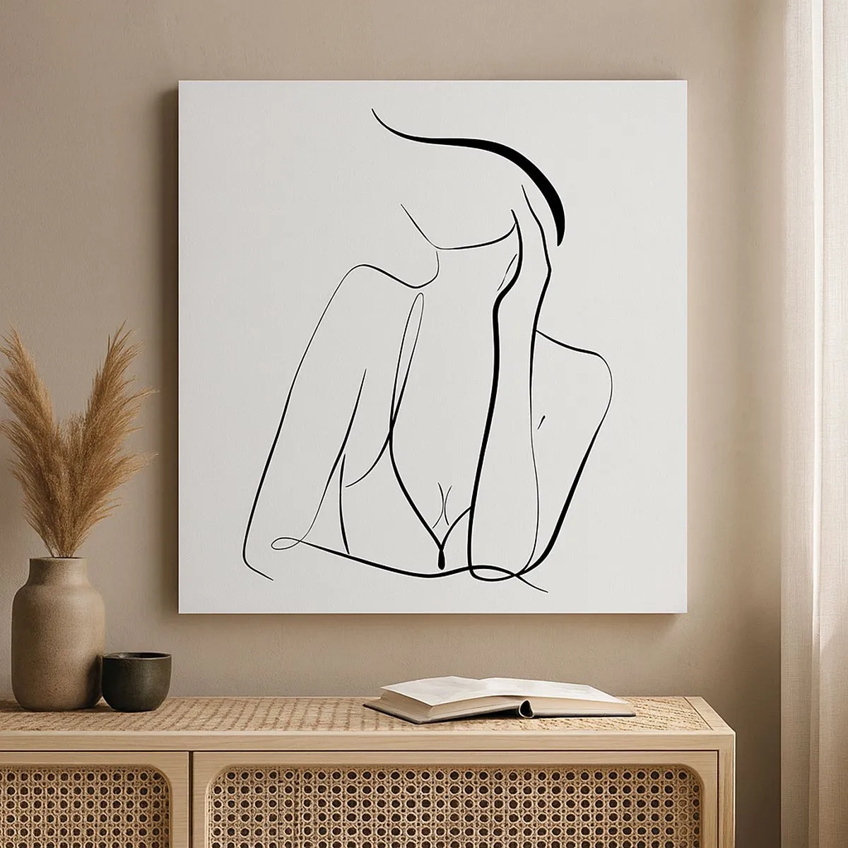 Vászonkép - Az álmok hullámán - 30x30 cm