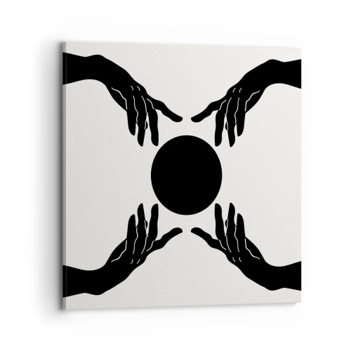 Vászonkép - Egy titkos jel - 70x70 cm