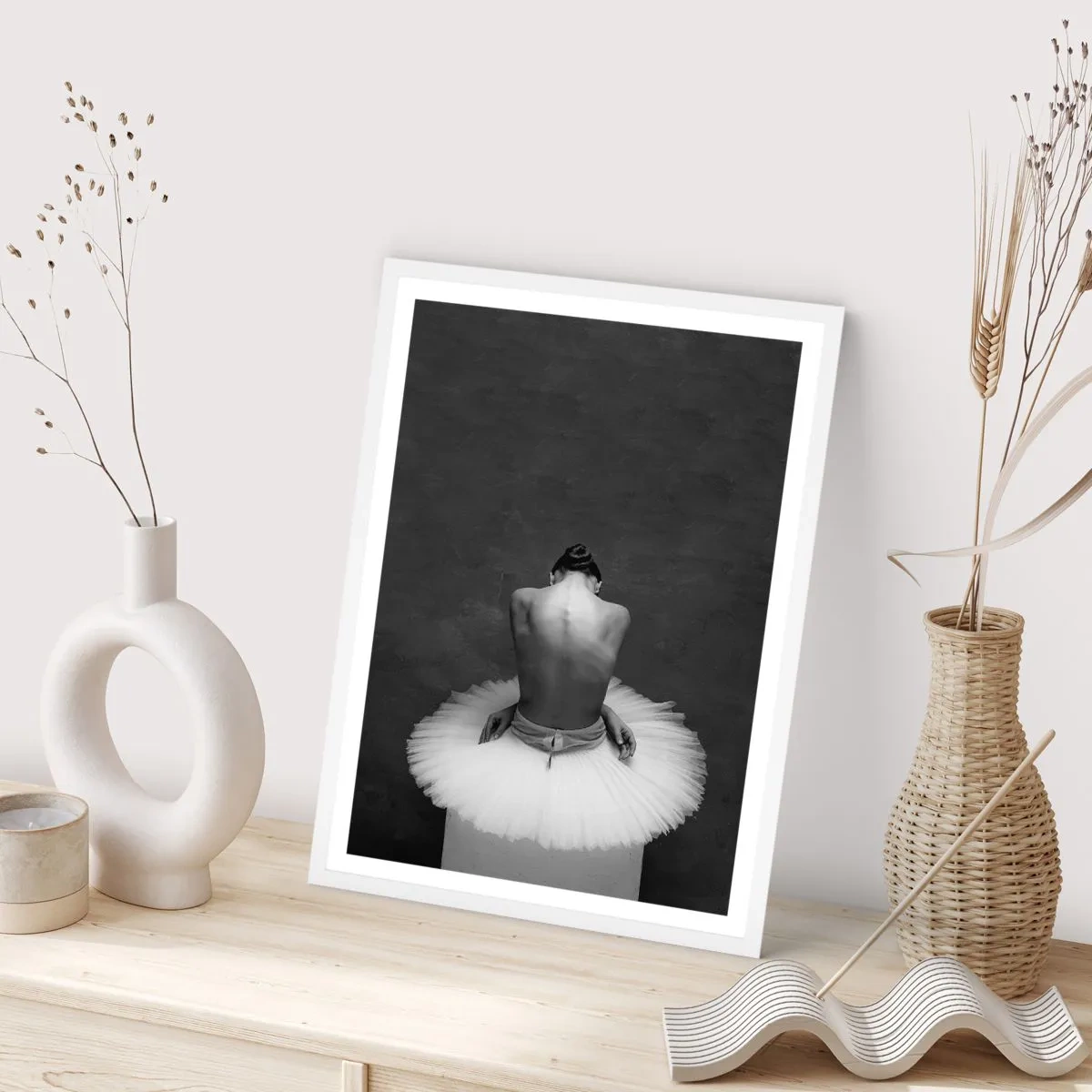 Poszter fekete keretben - Épp virágzik - 40x50 cm