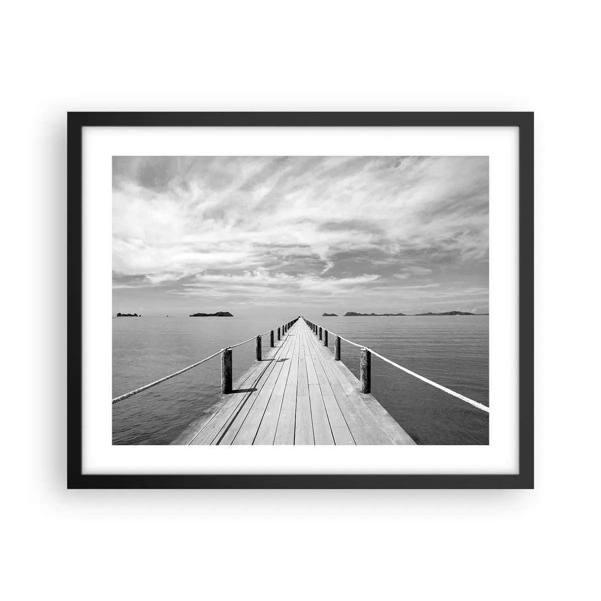 Poszter fehér keretben - Talán egy kirándulás... - 50x40 cm