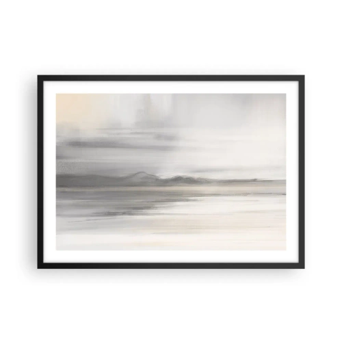 Poszter fehér keretben - Gondolkodó távolság - 70x50 cm