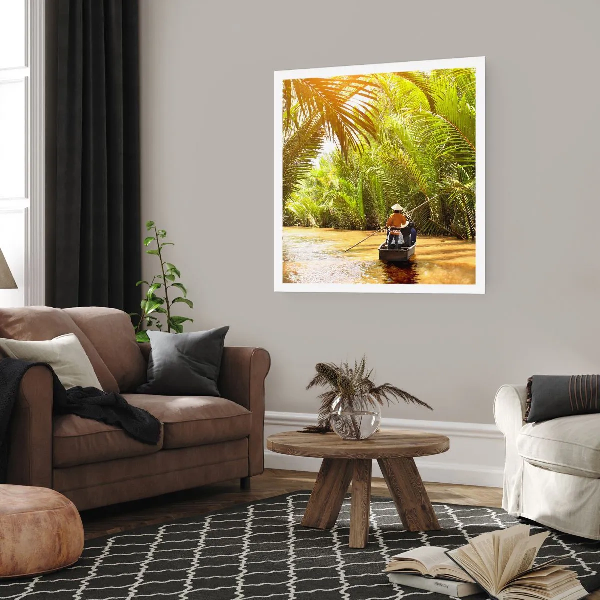 Poszter - A pálma kanyonban - 60x60 cm