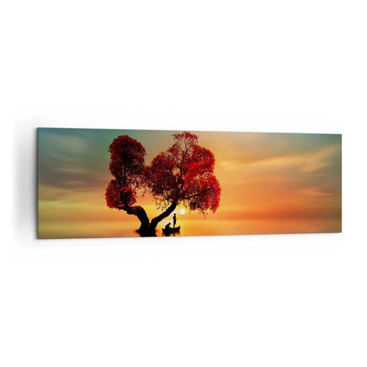 Vászonkép - A világtalanság csendje és az eltávoldotak - 160x50 cm