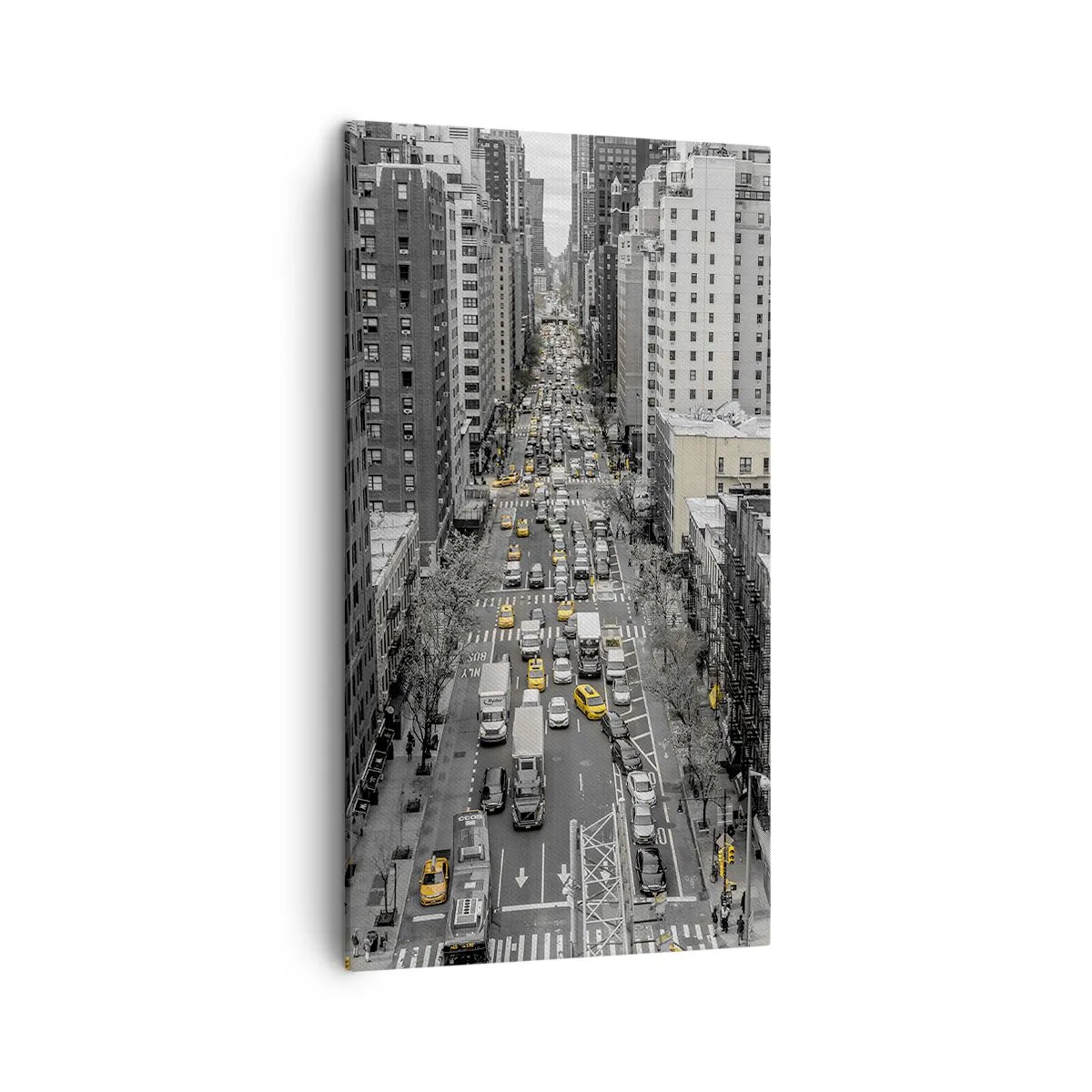 Vászonkép - New York élete - 45x80 cm