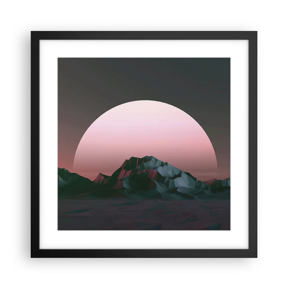 Poszter fehér keretben - Egy szomszéd galaxisban - 40x40 cm