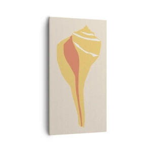 Vászonkép - Szerves absztrakció - növekedés - 55x100 cm