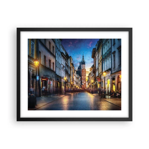 Poszter fehér keretben - Krakkó varázsa - 50x40 cm