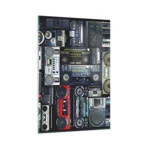 Üveg kép - A 80-as évek nosztalgiája - 80x120 cm