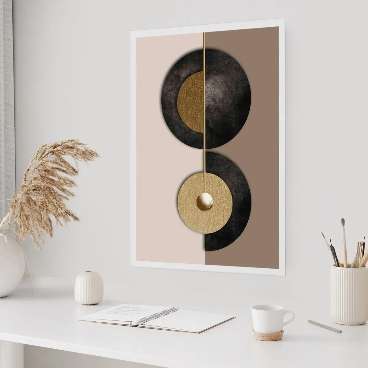 Poszter - Variációk egy kör körül - 61x91 cm