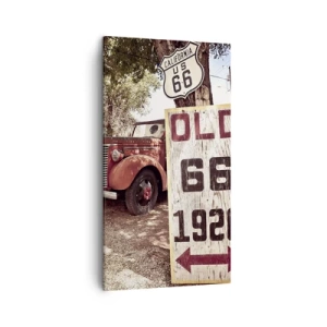 Vászonkép - Az amerikai tartomány legendája - 45x80 cm