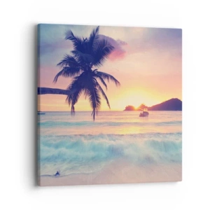 Vászonkép - Egy este az öbölben - 40x40 cm