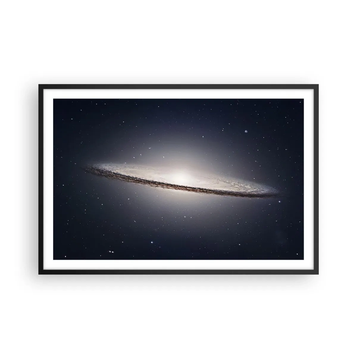 Poszter fehér keretben - Réges régen, egy messzi-messzi galaxisban.... - 91x61 cm