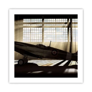 Poszter - Harcos pihenése - 50x50 cm
