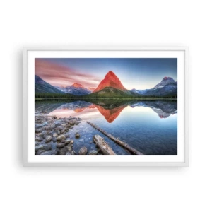 Poszter fekete keretben - Forróság és hideg - 70x50 cm