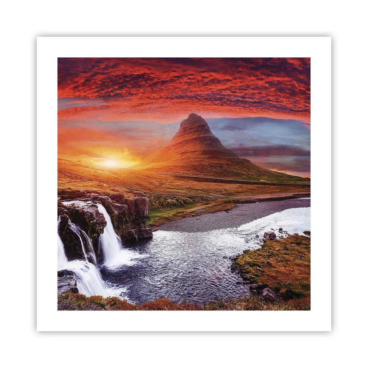 Poszter - Középfölde kilátása - 50x50 cm