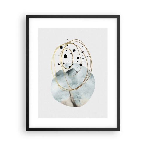 Poszter fehér keretben - Az ölelő térben - 40x50 cm