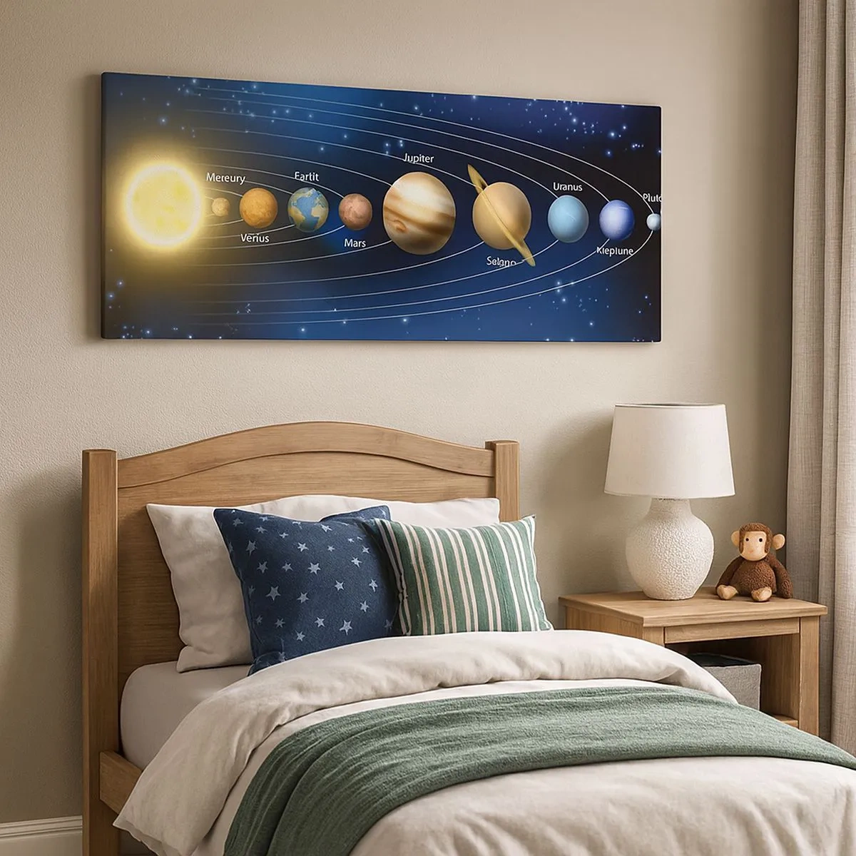 Vászonkép - Egy a tízből - 100x40 cm