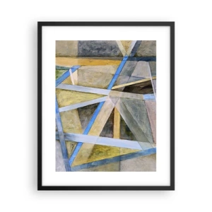Poszter fehér keretben - Egyenesen vagy átlósan? - 40x50 cm