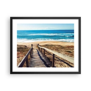 Poszter fehér keretben - Fuss! - 50x40 cm