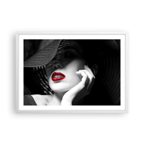 Poszter fekete keretben - Egy tanulmány Scarletben - 70x50 cm
