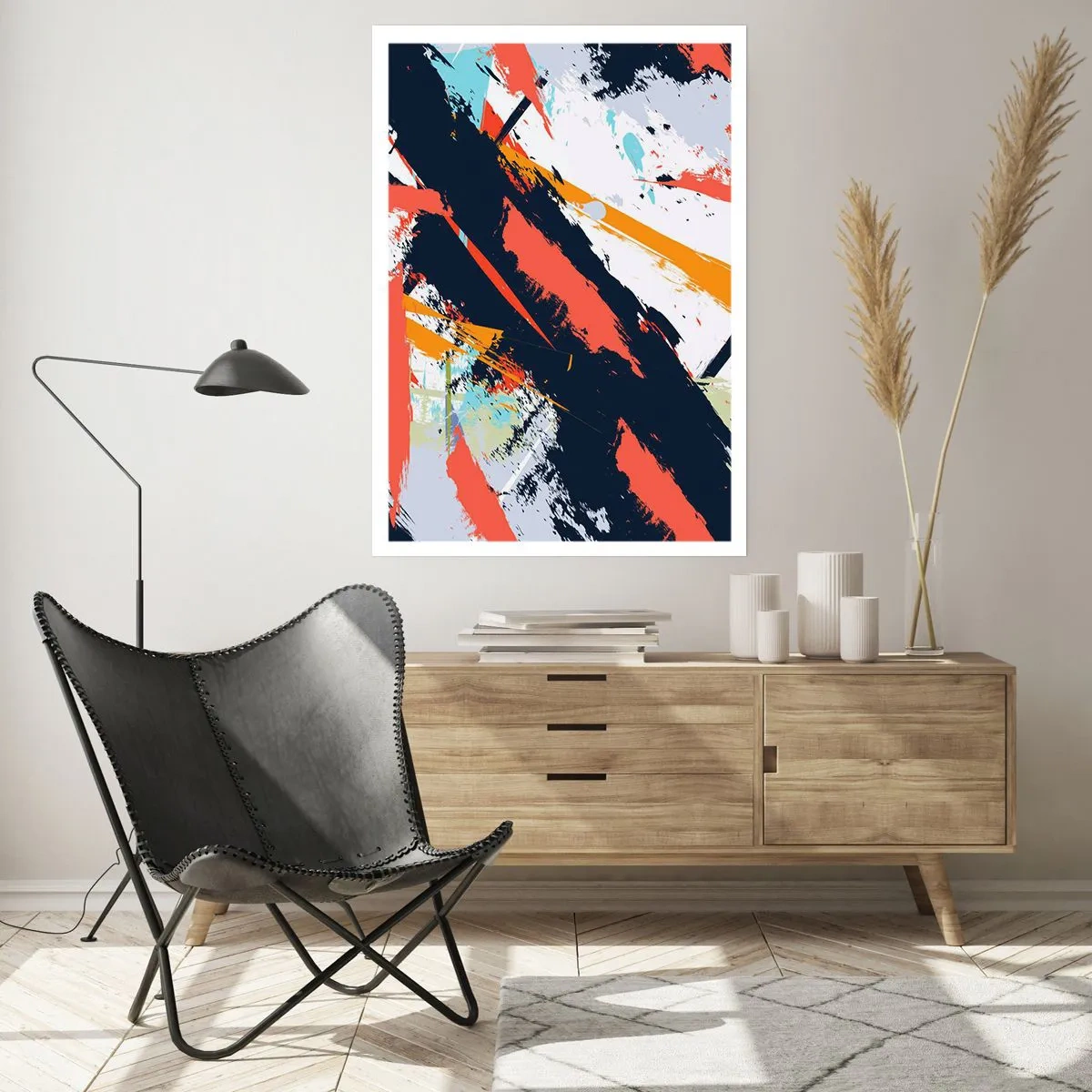 Poszter - Dinamikus kompozíció - 40x50 cm