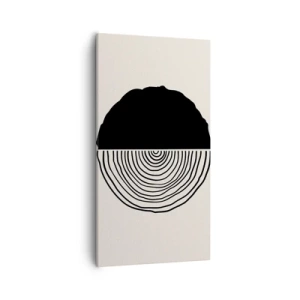 Vászonkép - Fele fele - 55x100 cm