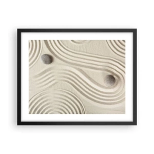 Poszter fehér keretben - A meleg érintése - 50x40 cm