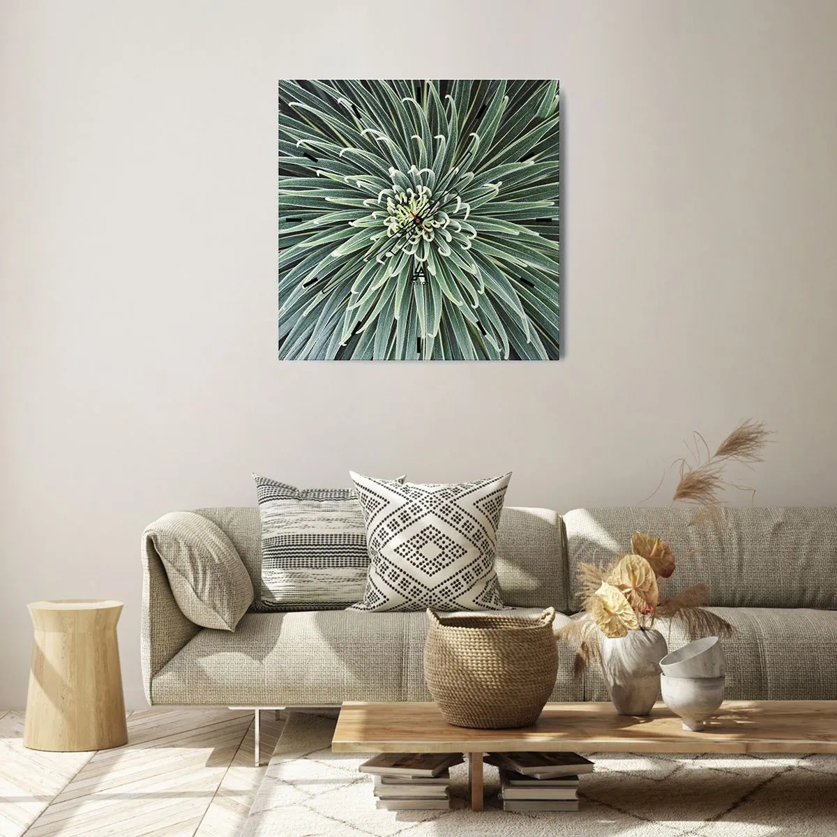 Falióra, Óra - Csillag születik - 30x30 cm